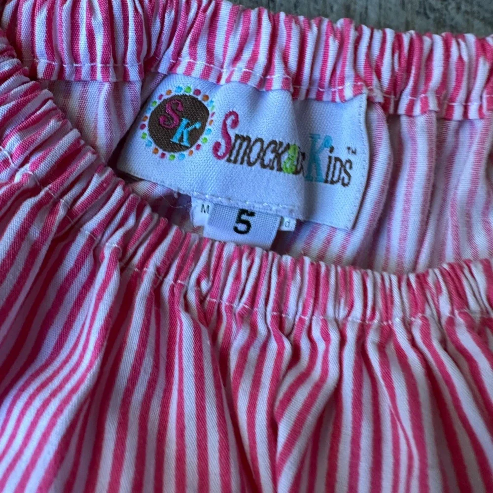 Smocked Kids Pumpkin Dress
